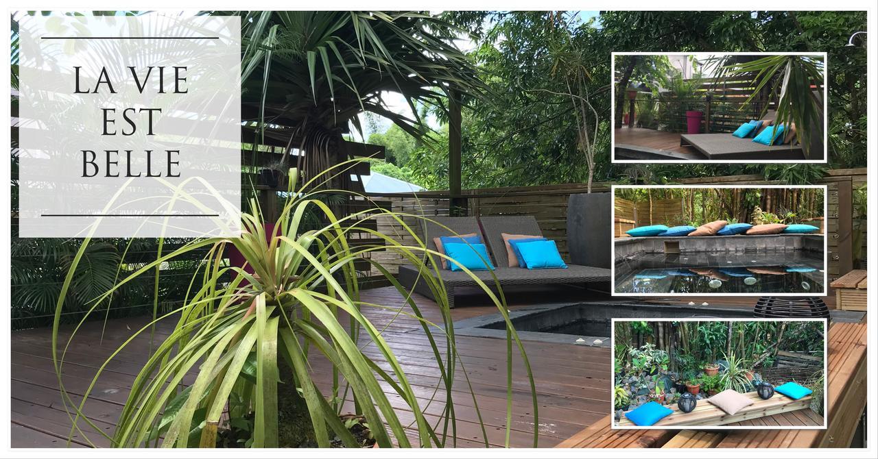 Bed and Breakfast Le Lambablanc Bras-Panon Exterior foto